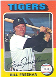 1975 Topps Baseball Cards      397     Bill Freehan